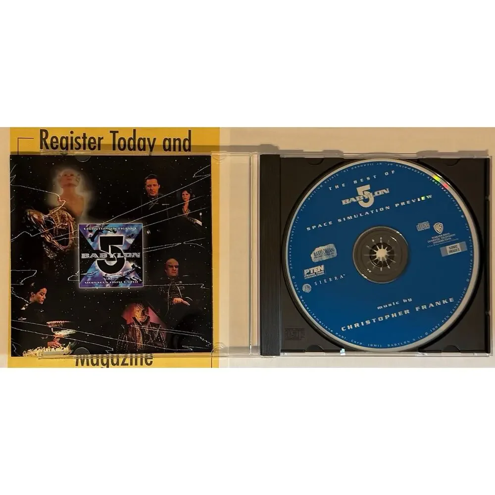 Official Guide to Babylon 5 for PC Win 95 and MAC CD BOXED